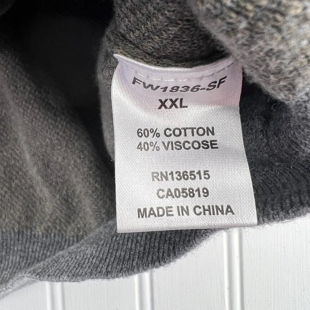 Stiches and Stripes Sweater Women's‎ size XXL Camouflage Pullover Cotton Viscose